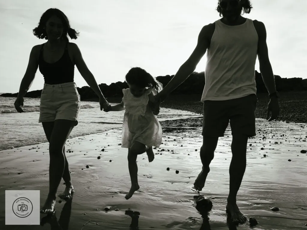 sunset beach familly shoot sussex