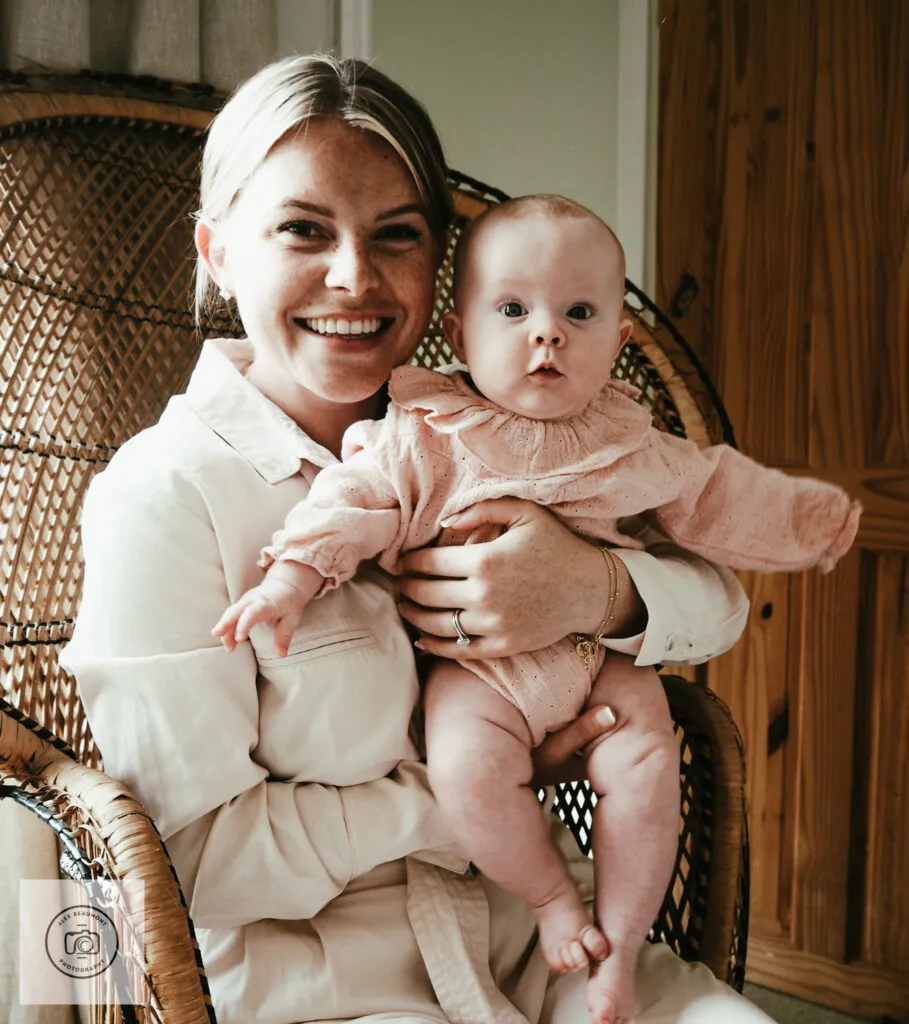 baby portraits and photoshoot at home